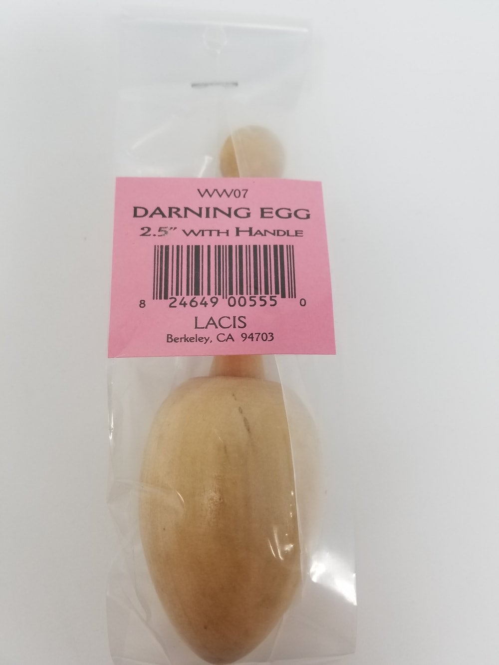 Lacis Darning Egg Wooden