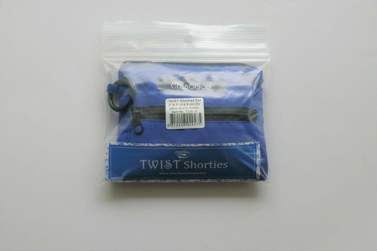 ChiaoGoo Twist Shorties Set Size 4-8