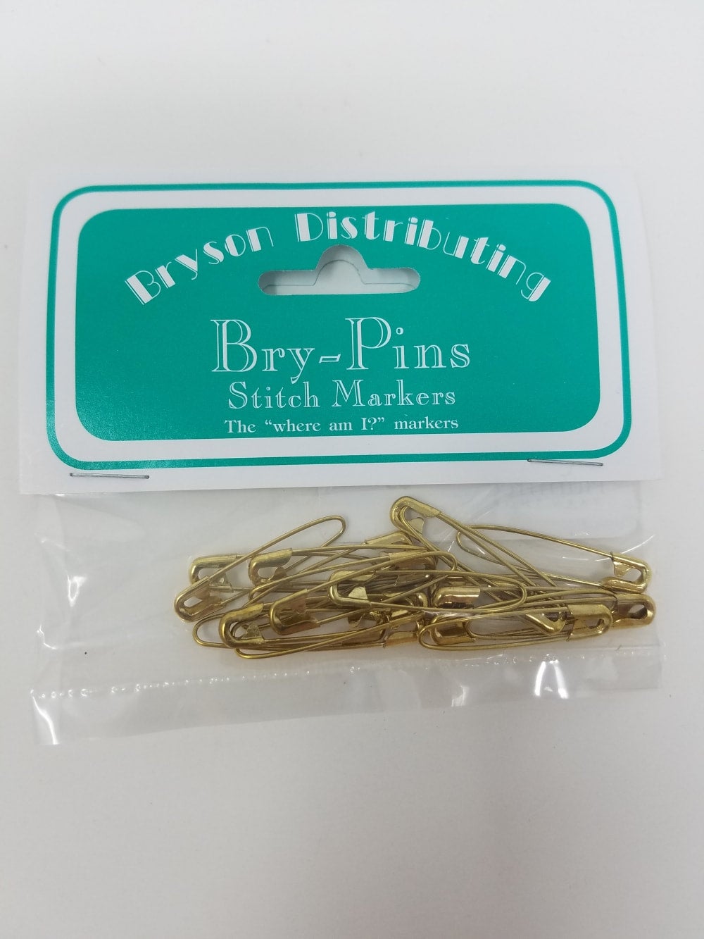 Coil less Safety Pin Stitch Markers