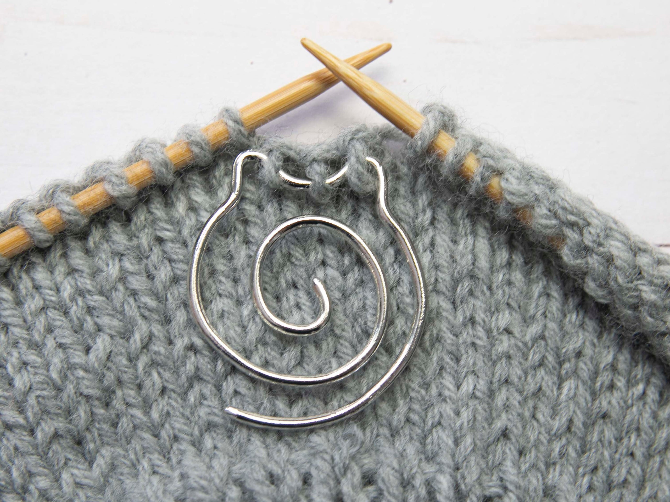 New Spiral Cable Needle Knitting Needle Stitch Holder Cable Knitting Needle  US