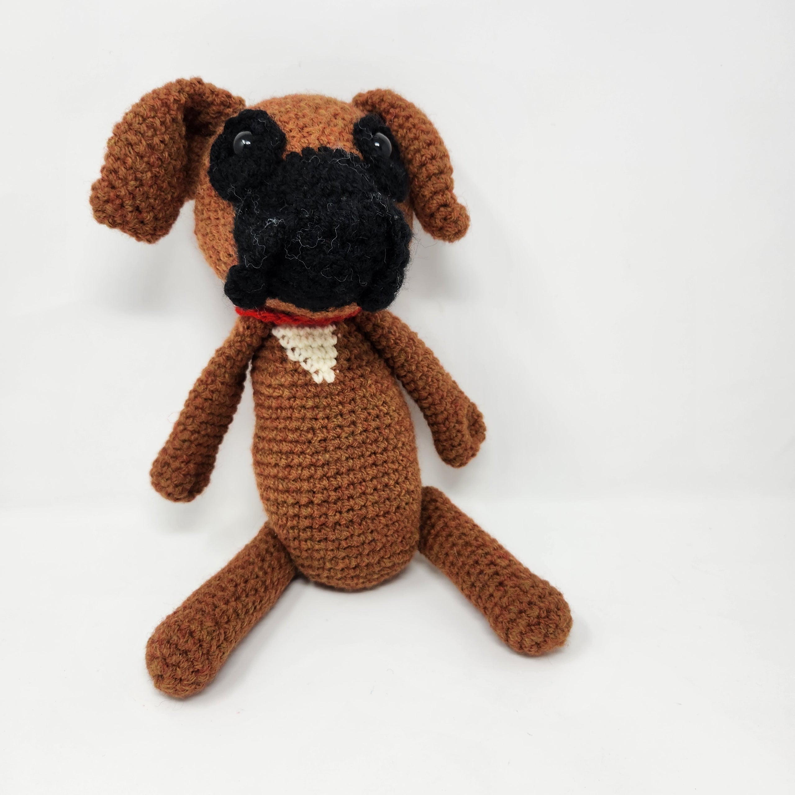 Boxer Crochet Pattern, Crochet Boxer Dog Pattern, Amigurumi Boxer