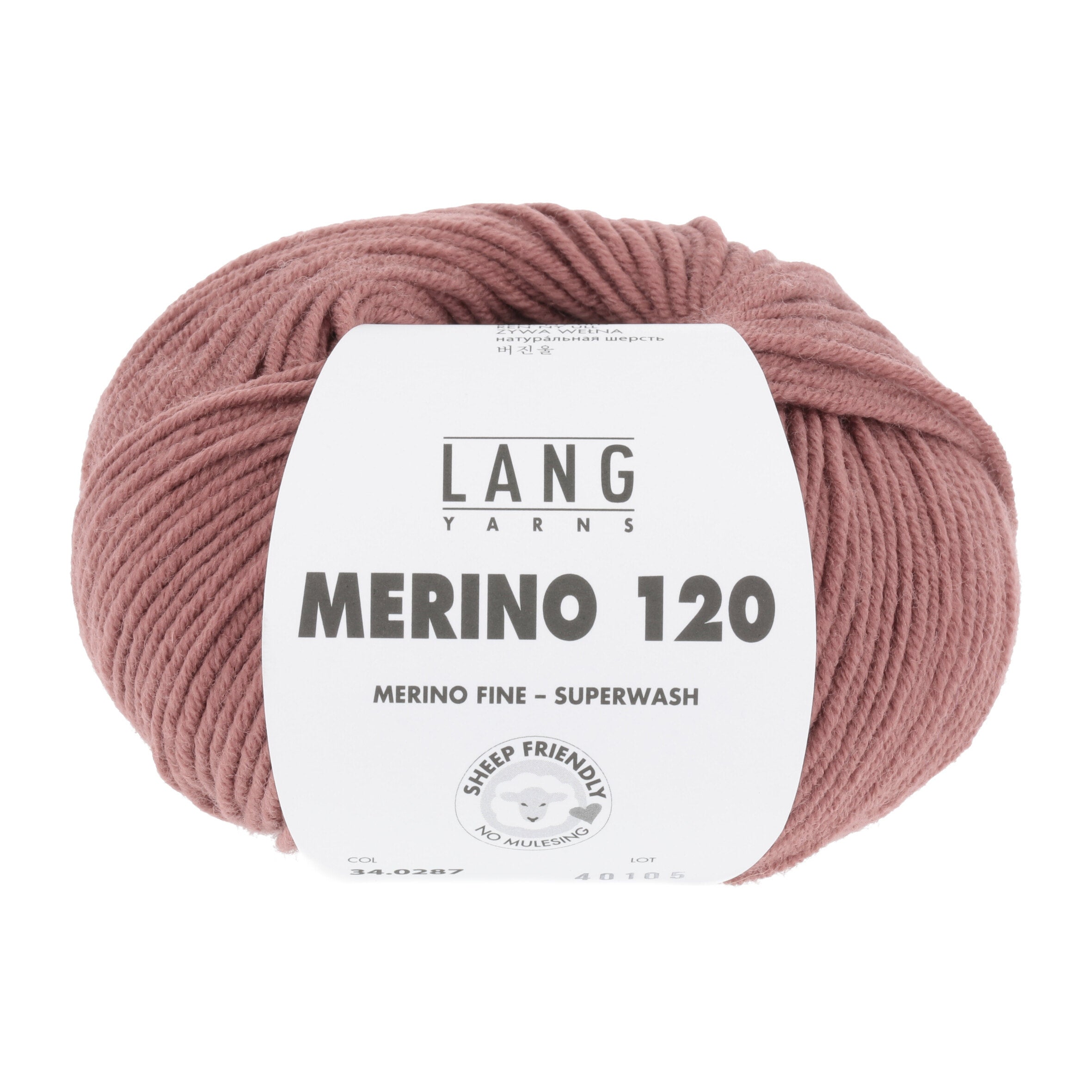 Lang Yarns Merino 120 127 Tan